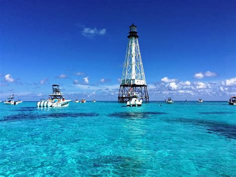 Alligator reef lighthouse - Andy Newman. In this Friday, Oct. 6, 2023, photo provided by the Florida Keys News Bureau, Alligator Reef Lighthouse is bathed in light off Islamorada, Fla., in the Florida Keys.